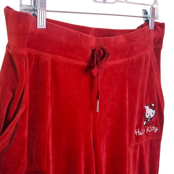 Forever21 X Hello Kitty X Juicy Couture Tracksuit PANTS ONLY size Large - Picture 2 of 7